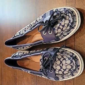 Coach boat shoes